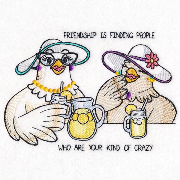 Your Kind of Crazy Friendship Chicken