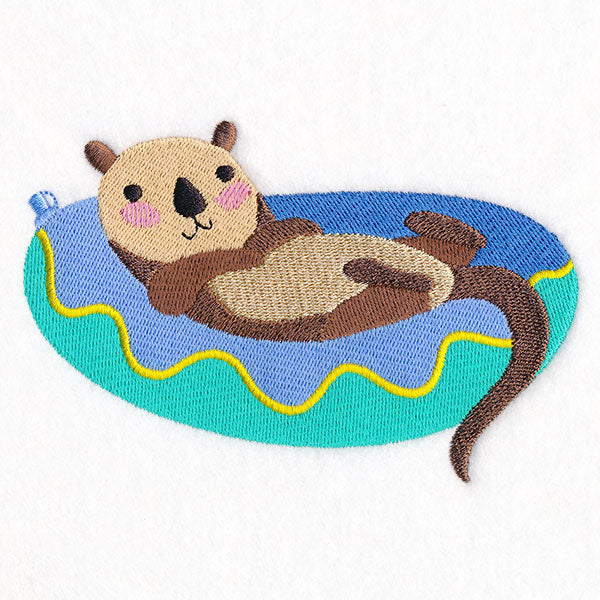 Animals on Floaties - Otter