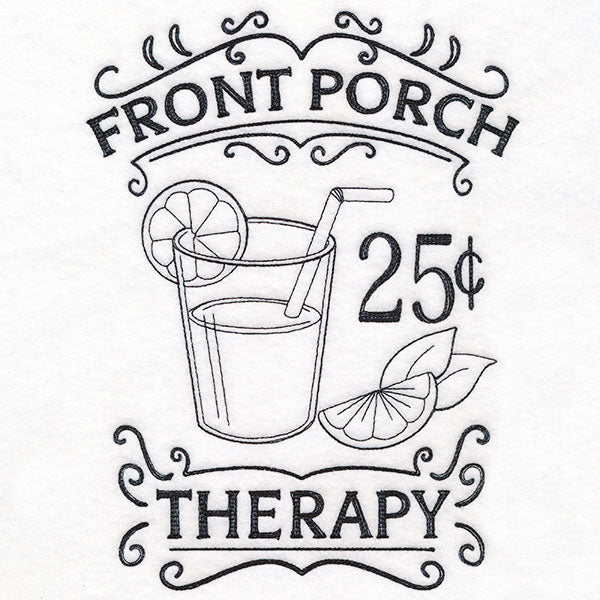 Front Porch Therapy Market Sign