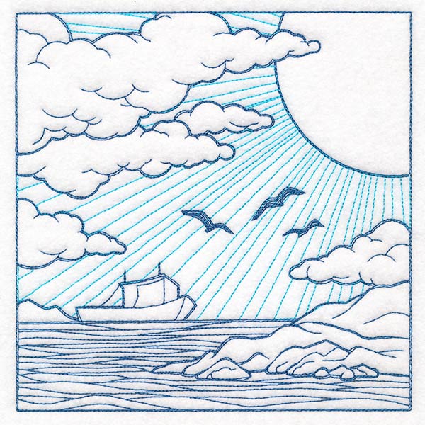 Seaside Magic Scene - Block 1