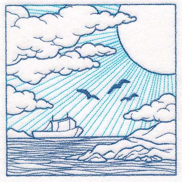 Seaside Magic Scene - Block 1