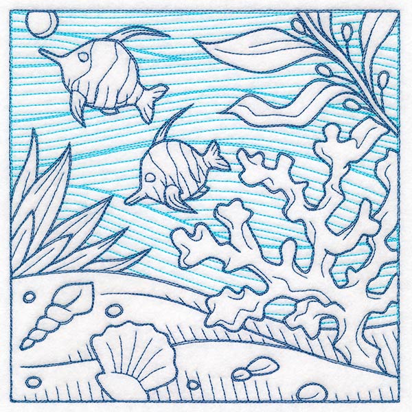 Seaside Magic Scene - Block 6