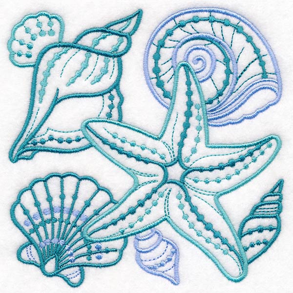 Ocean Textures and Treasures Feature