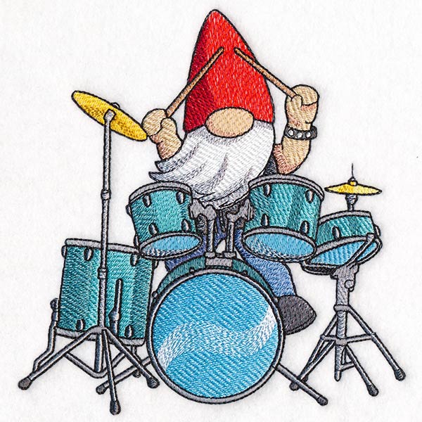Rock On Drummer Gnome
