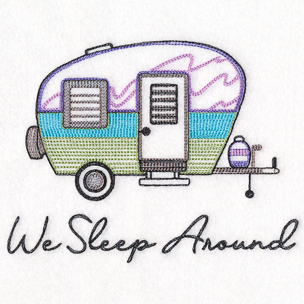 We Sleep Around Camper