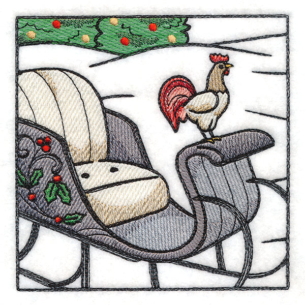 Christmas on the Farm Scene - Block 5