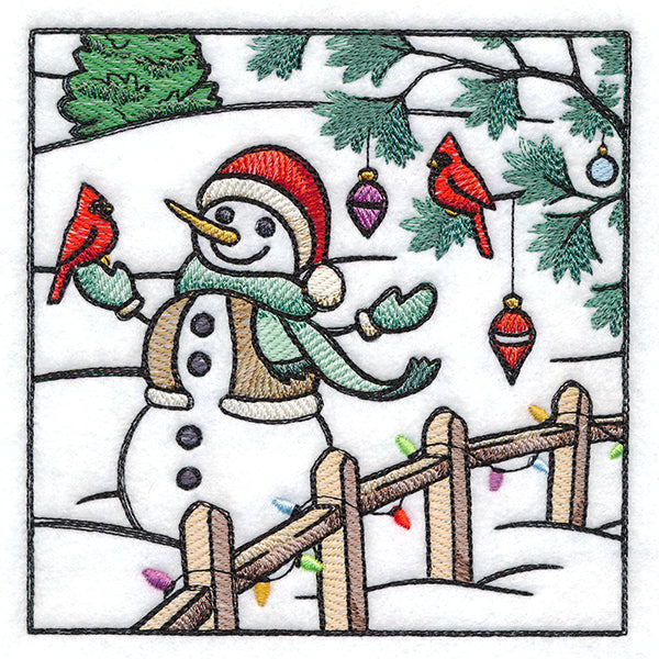 Christmas on the Farm Scene - Block 6