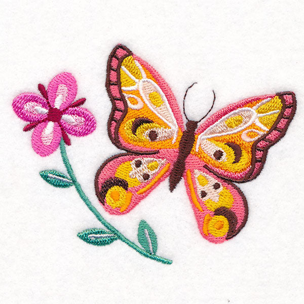 Butterfly & Flower 1