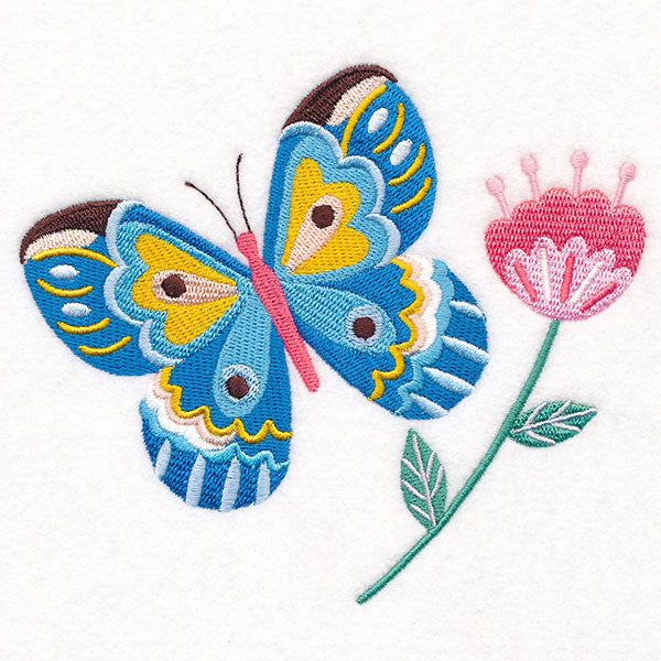 Butterfly & Flower 2