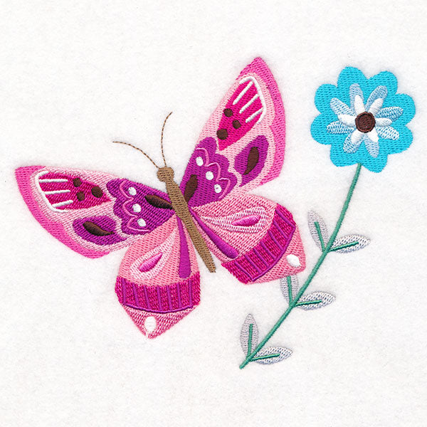 Butterfly & Flower 4
