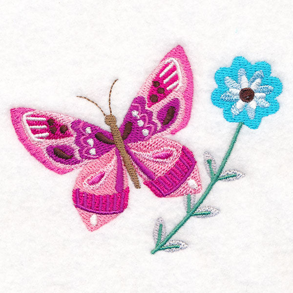 Butterfly & Flower 4