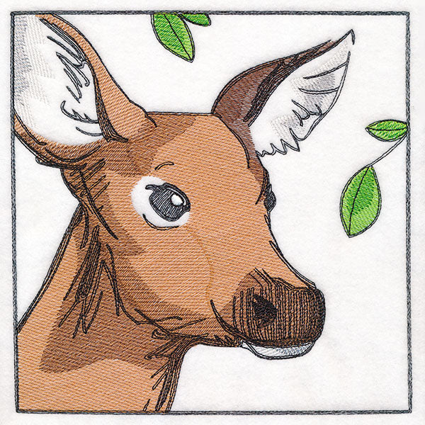 Woodland Animal Friends Window Scene - Deer