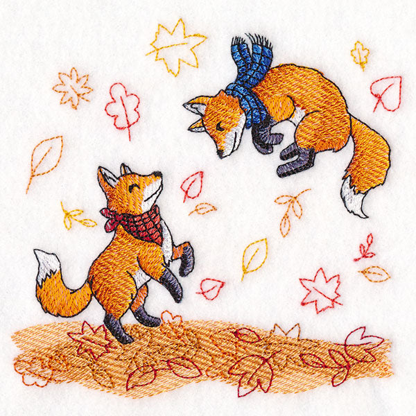 Autumn Fun Foxes