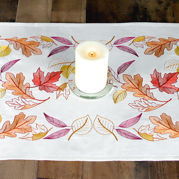 Festive Harvest Leaf Corner