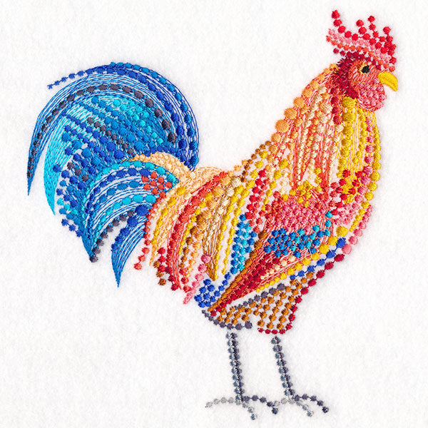 On Point with Color Chicken