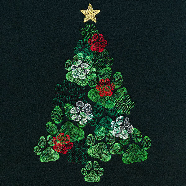Paws of Good Cheer Christmas Tree