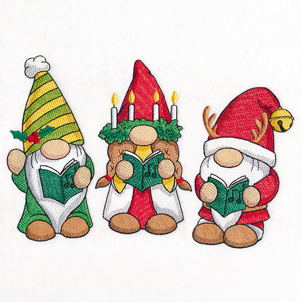 Christmas Carols Gnome Trio