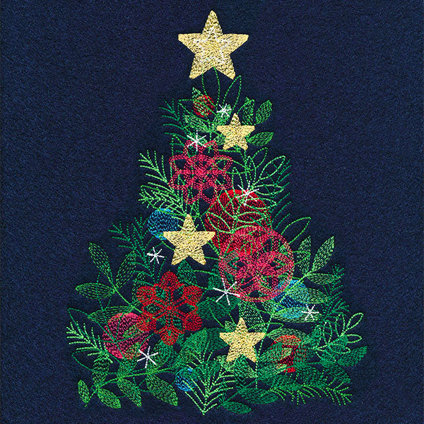 Season's Botanicals Christmas Tree