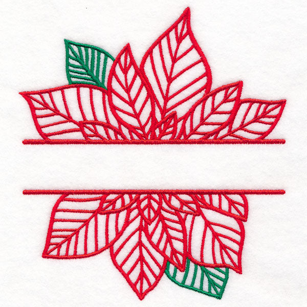 Customizable Christmas Poinsettia