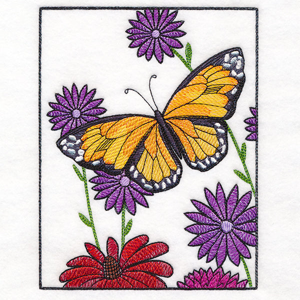 Fanciful Fall Garden Scene 1