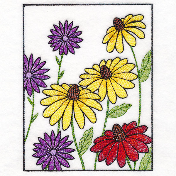 Fanciful Fall Garden Scene 2