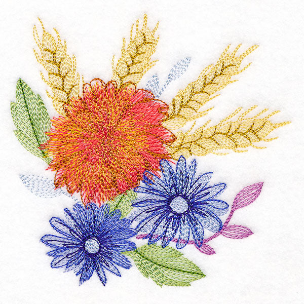 Autumn Wheat in Bloom Corner