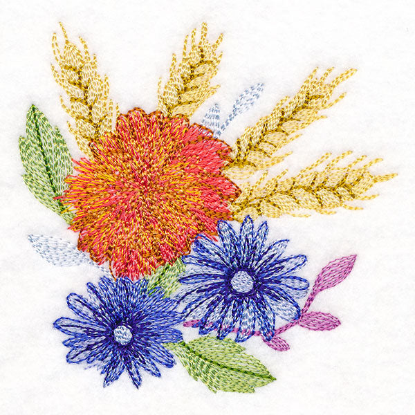 Autumn Wheat in Bloom Corner