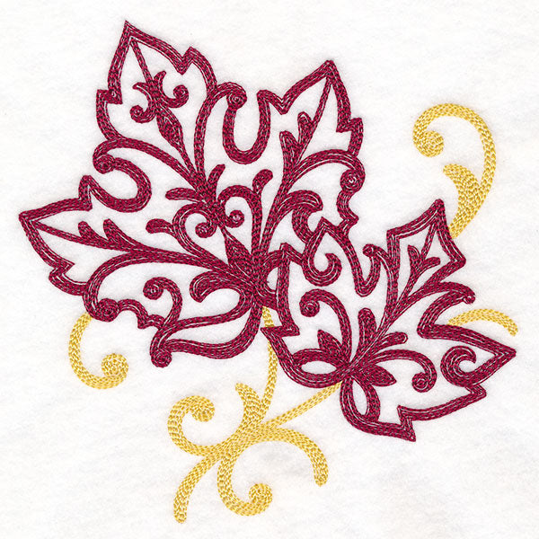 Ironwork Autumn Maple Leaf