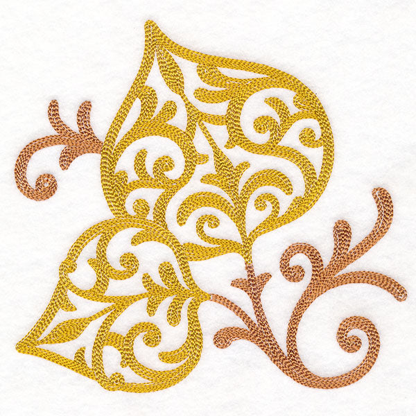 Ironwork Autumn Aspen Leaf