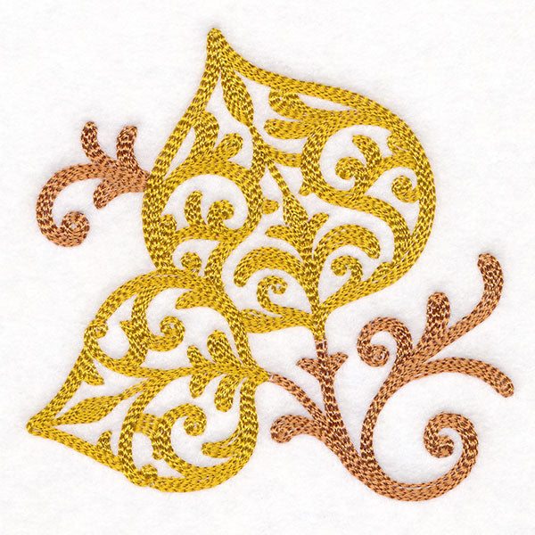 Ironwork Autumn Aspen Leaf