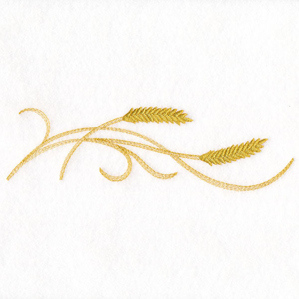 Delicate Wheat Border