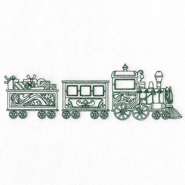 Endless Christmas Train - Engine & Cars