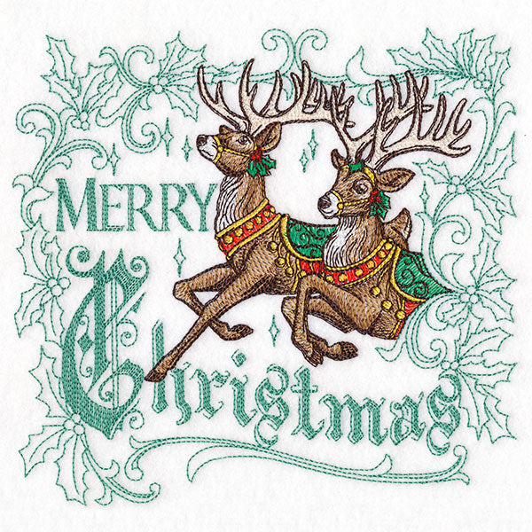 Merry Christmas Reindeer Medley