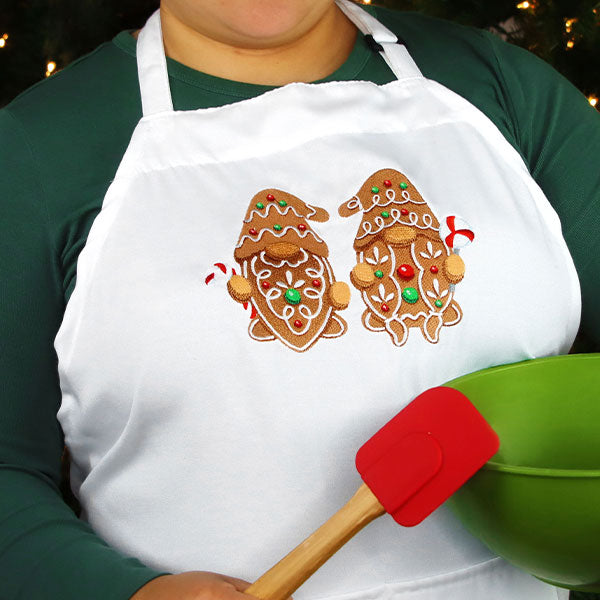 Christmas Gingerbread Gnome Couple