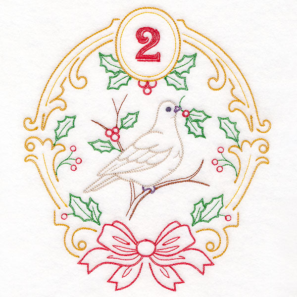 Regal 12 Days of Christmas - Two Turtle Doves (Vintage)