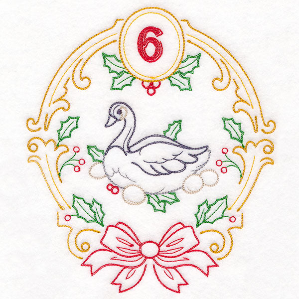 Regal 12 Days of Christmas - Six Geese-a-Laying (Vintage)