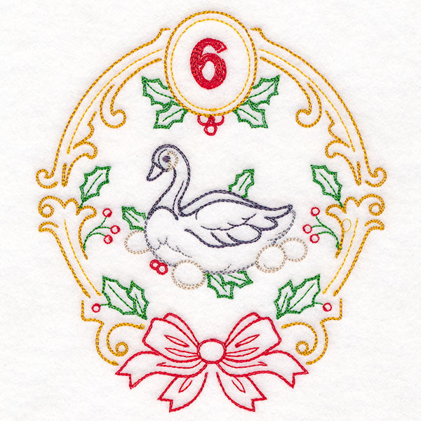 Regal 12 Days of Christmas - Six Geese-a-Laying (Vintage)