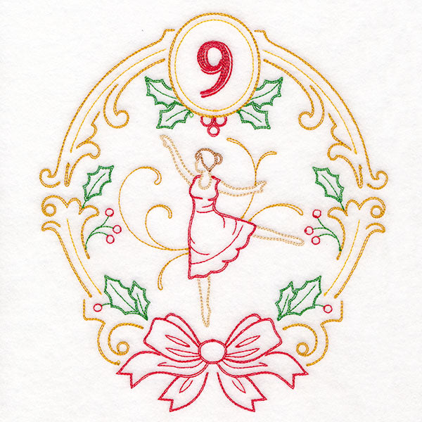 Regal 12 Days of Christmas - Nine Ladies Dancing (Vintage)