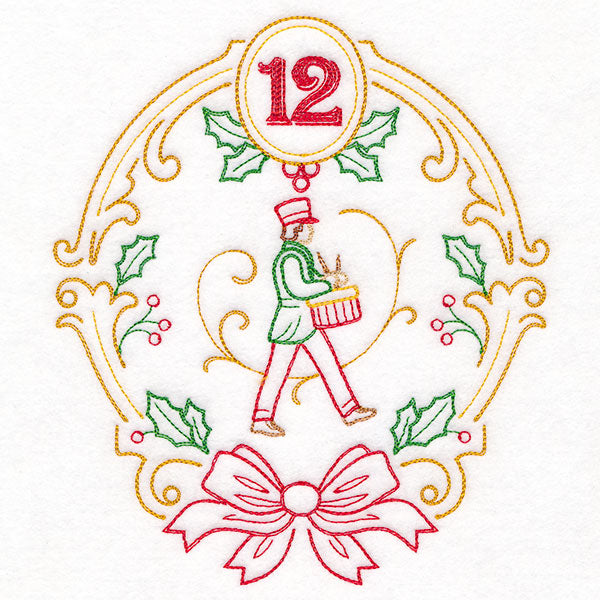 Regal 12 Days of Christmas - Twelve Drummers Drumming (Vintage)