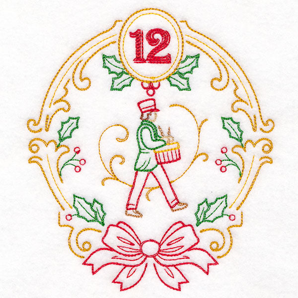 Regal 12 Days of Christmas - Twelve Drummers Drumming (Vintage)
