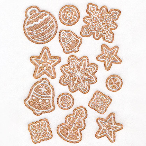 Perfectly Repeatable Christmas Gingerbread Cookies