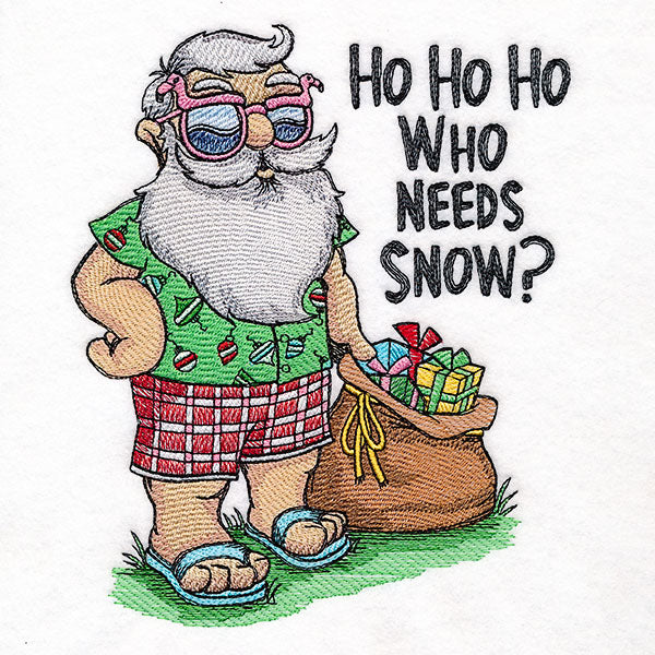 Who Needs Snow Island Santa