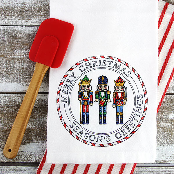 Merry Christmas Nutcracker Stamp