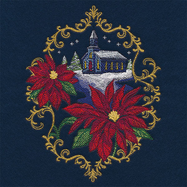 Filigree and Faith Poinsettia Church Medley