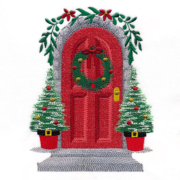 Welcome to Christmas Entryway Door