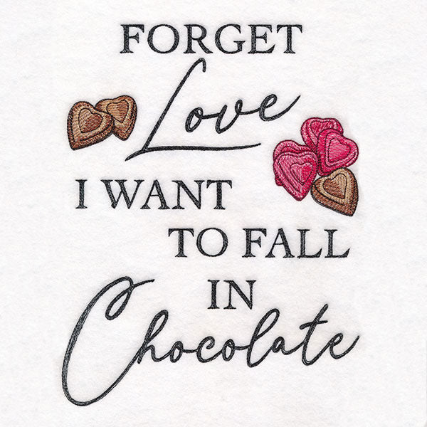 I Want to Fall in Chocolate
