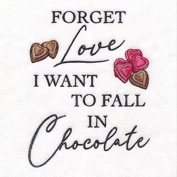 I Want to Fall in Chocolate