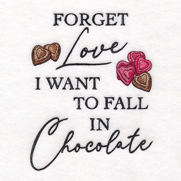 I Want to Fall in Chocolate