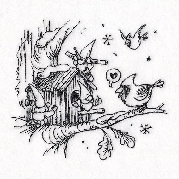 Busy Gnome Birdhouse Builders