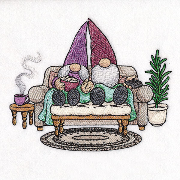 Cozy on the Couch Gnomes